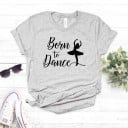 Dam T-shirt med dansmotiv 5