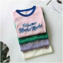 T-shirt med tryck för damer A1086 10
