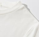 Vit T-shirt för kvinnor med tryck A1223 4