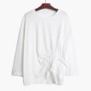 Dámske asymetrické tričko oversize 1