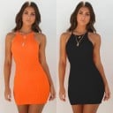 Rochie tricotată pentru femei A2770 4