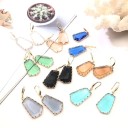 Pendientes colgantes de mujer con cristal G988 10