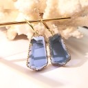 Pendientes colgantes de mujer con cristal G988 14