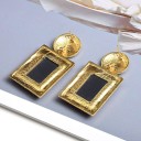 Boucles d'oreilles pendantes pour femmes avec zircon 16