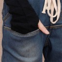 Damisolerade jeans med resår i midjan 4