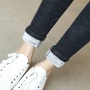 Isolerade skinny jeans för kvinnor 5