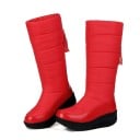 Botas de inverno femininas com franjas J1818 9