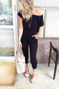 Asymmetrisk jumpsuit för kvinnor 9