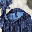 Crop top och byxor för kvinnor B1237 5
