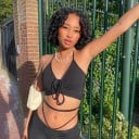 Dámsky crop top a nohavice B891 8
