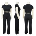 Crop top och byxor för kvinnor B908 12