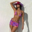 Dámský crop top a sukně A2844 4