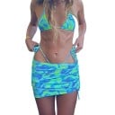 Dámský crop top a sukně A2844 6