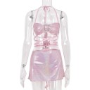 Dámský crop top a sukně B1015 4
