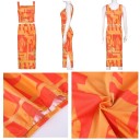 Dámský crop top a sukně B1072 5