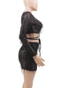 Top y falda de mujer B1076 3