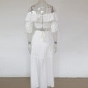 Crop top och kjol för kvinnor B1131 5