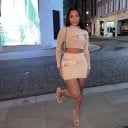 Top corto y falda de mujer B1218 3