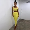 Crop top och kjol för kvinnor B935 12