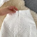 Dámský crop top a sukně B988 5