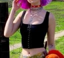 Dámský crop top A825 6