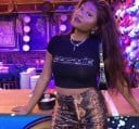 Crop top dam svart 5
