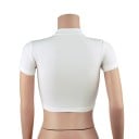 Crop top för kvinnor med dragkedja 3