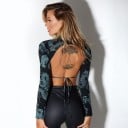 Dámský crop top s motivem draka 5