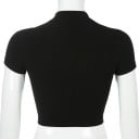 Crop top för kvinnor med remmar 5