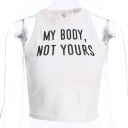 Dámský crop top s potiskem A1198 8