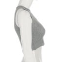 Dámský crop top s potiskem hada 7