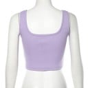 Dámský crop top se srdíčky A388 4