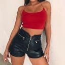 Dámský crop top se šněrováním A1248 7