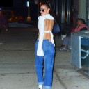 Dámský crop top se zavazováním na zádech 5