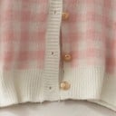 Conjunto de top corto, suéter y falda para mujer 6