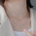 Dubbelhalsband för kvinnor D439 3