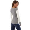 Suéter bicolor para mujer 5