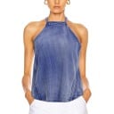 Top de mezclilla para mujer 7