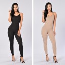 Elastisk jumpsuit för kvinnor med tunna remmar A2050 9