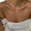 Kvinnors delikat halsband D85 3