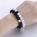 Bracciale di perline da donna 2 pezzi J3231 12