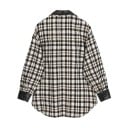 Dames geruite jas P2204 2