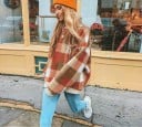 Suéter de cuadros para mujer 6