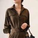 Damoverall, brun 4