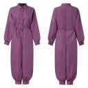 Långärmad skjorta jumpsuit för kvinnor 10