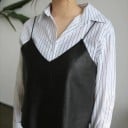 Top de piel para mujer P2462 3