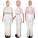 Spets jumpsuit B851 för kvinnor 6