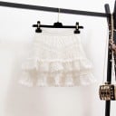 Top y falda de encaje para mujer B1165 6
