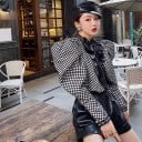 Blazer court pour femmes P1629 4