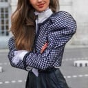 Blazer court pour femmes P1629 6